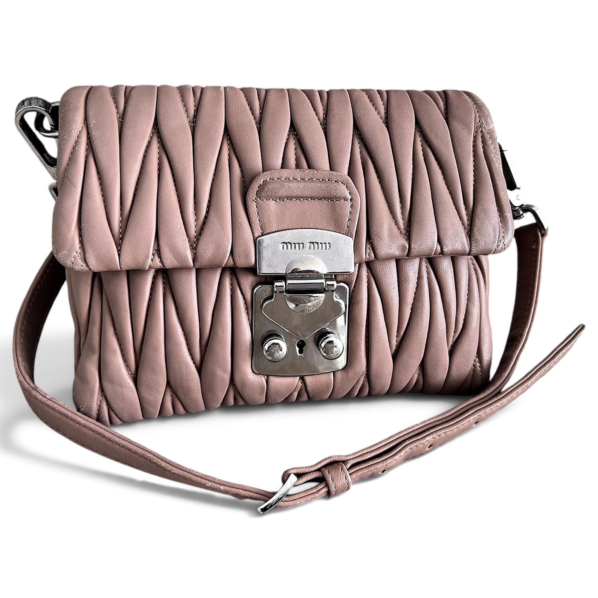 Leather crossbody bag