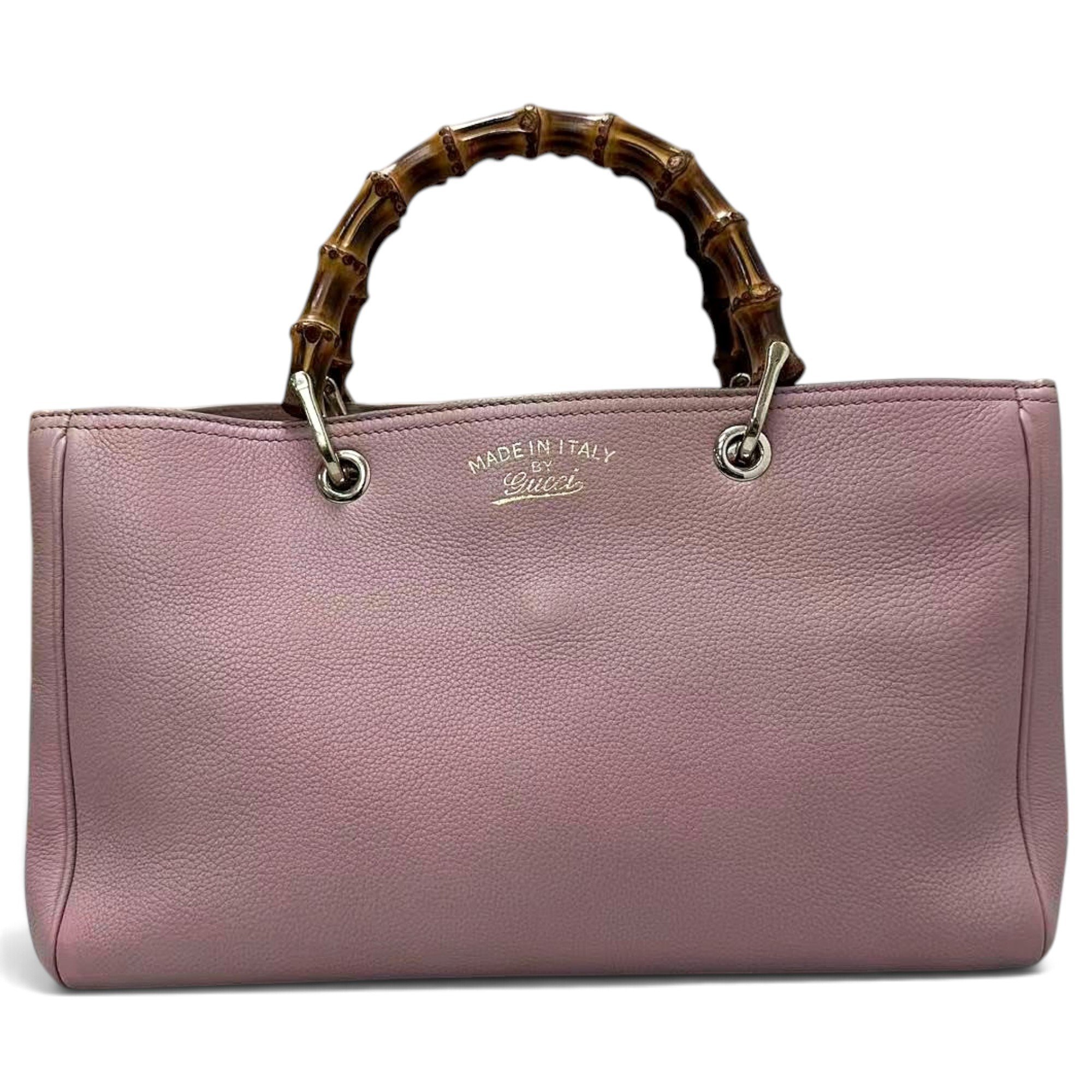 Gucci Bamboo Shopper leather handbag