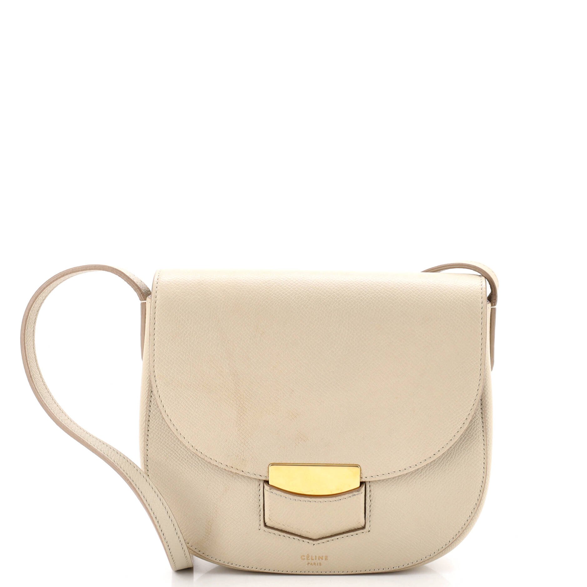 Trotteur Crossbody Bag Grainy Leather Small