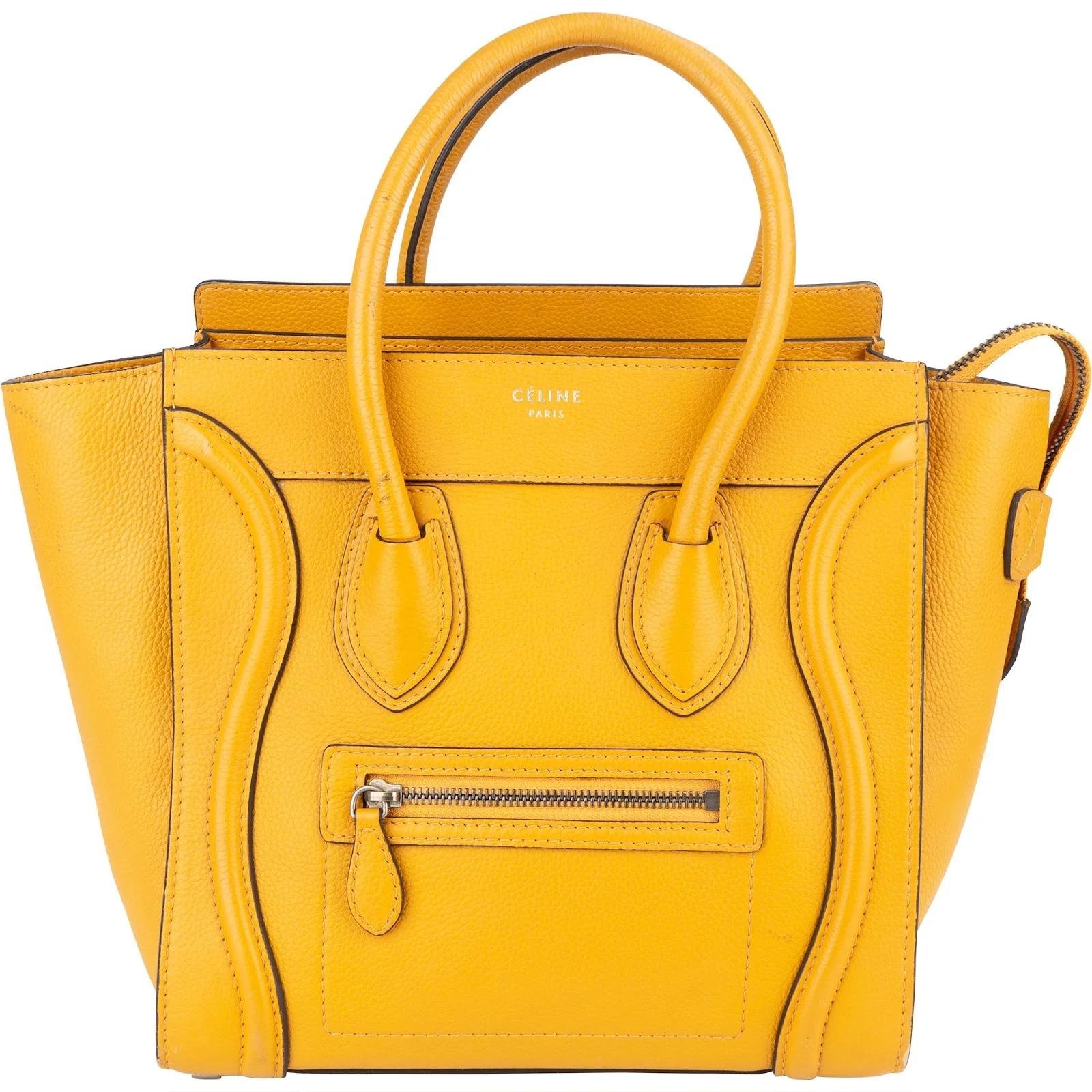 Luggage leather handbag