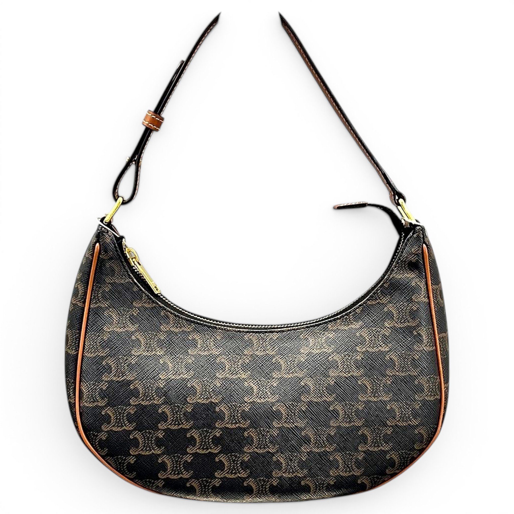 Triomphe leather handbag