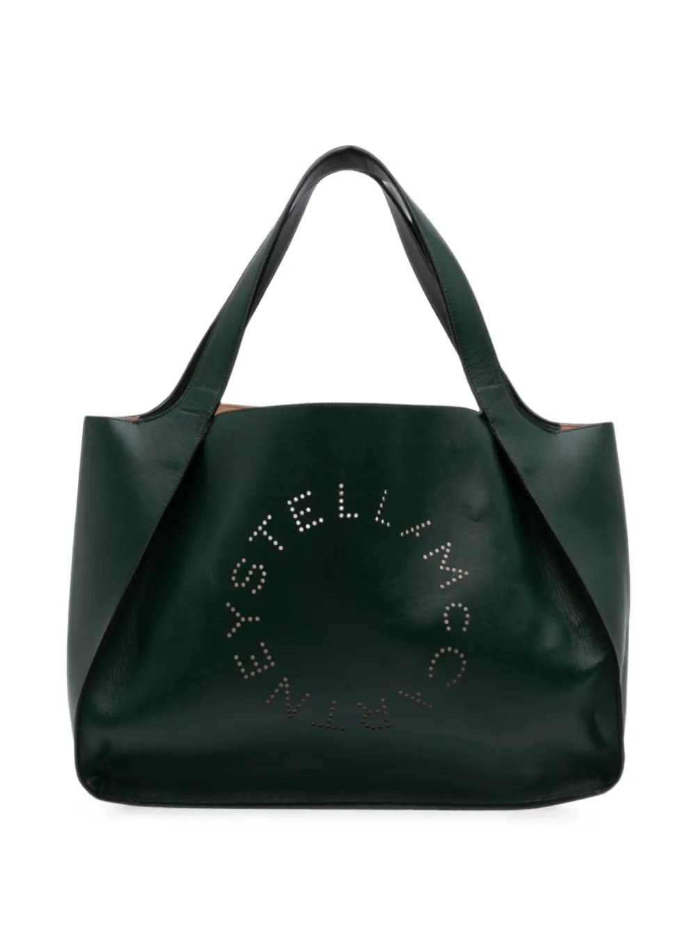 2019 Faux Leather Stella Logo tote bag
