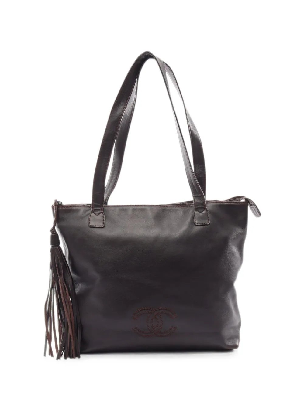 1997-1999 Coco Mark fringe tote bag