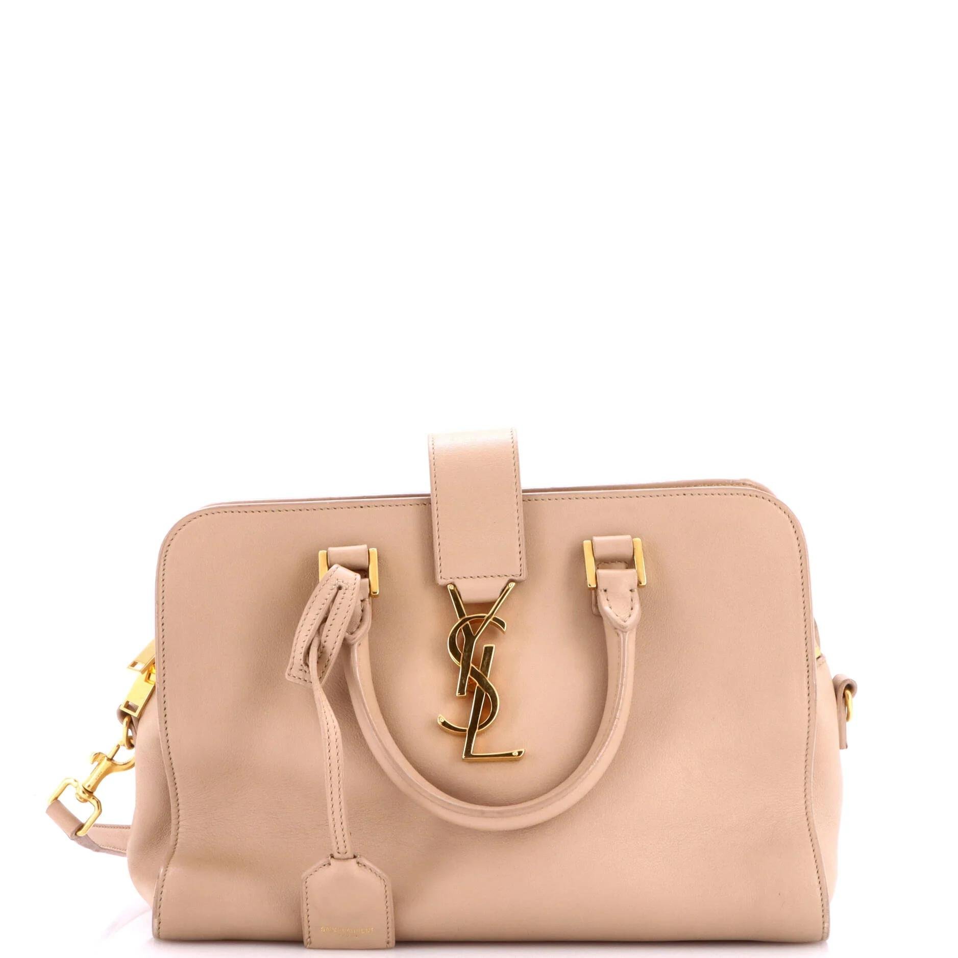 Leather satchel