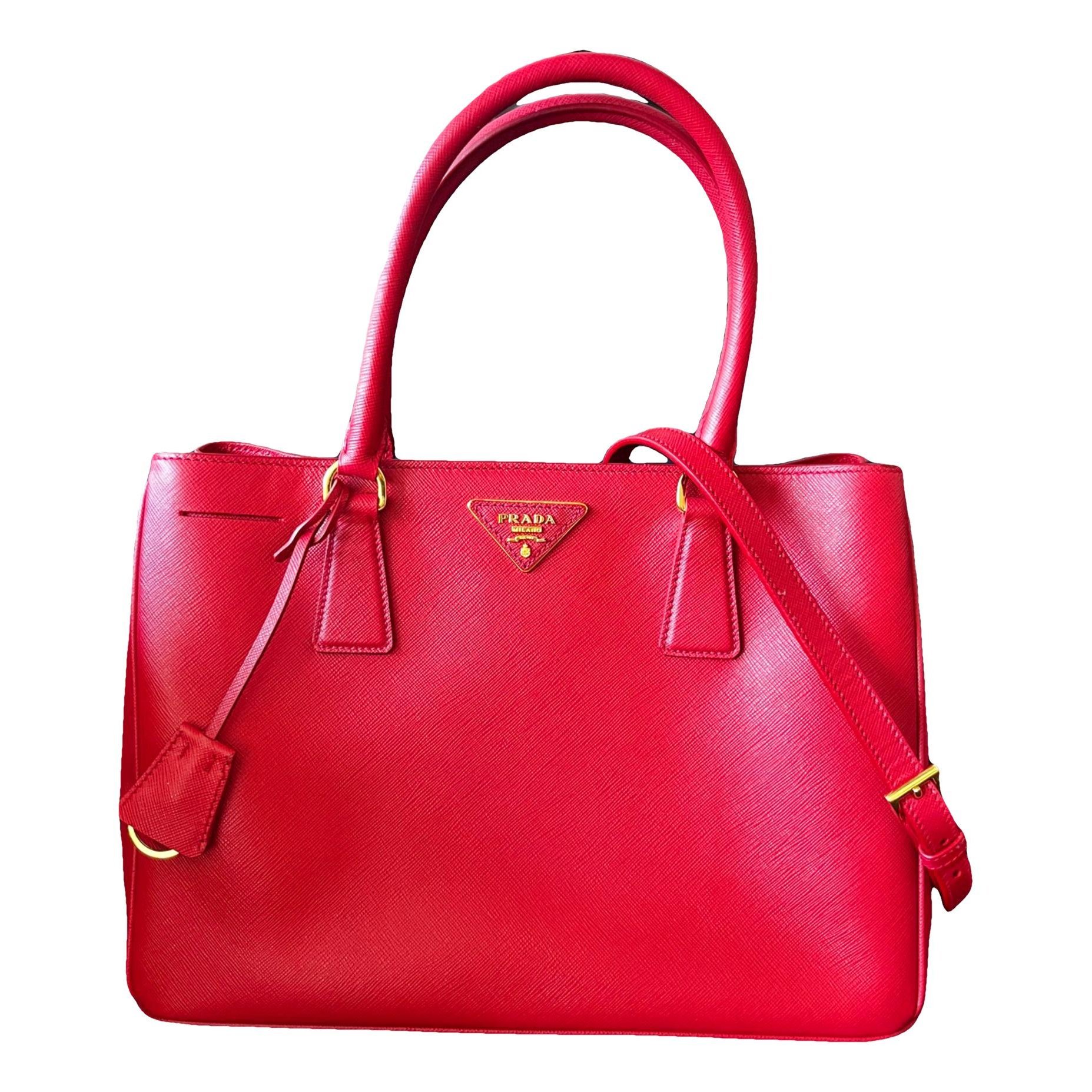 Galleria leather handbag