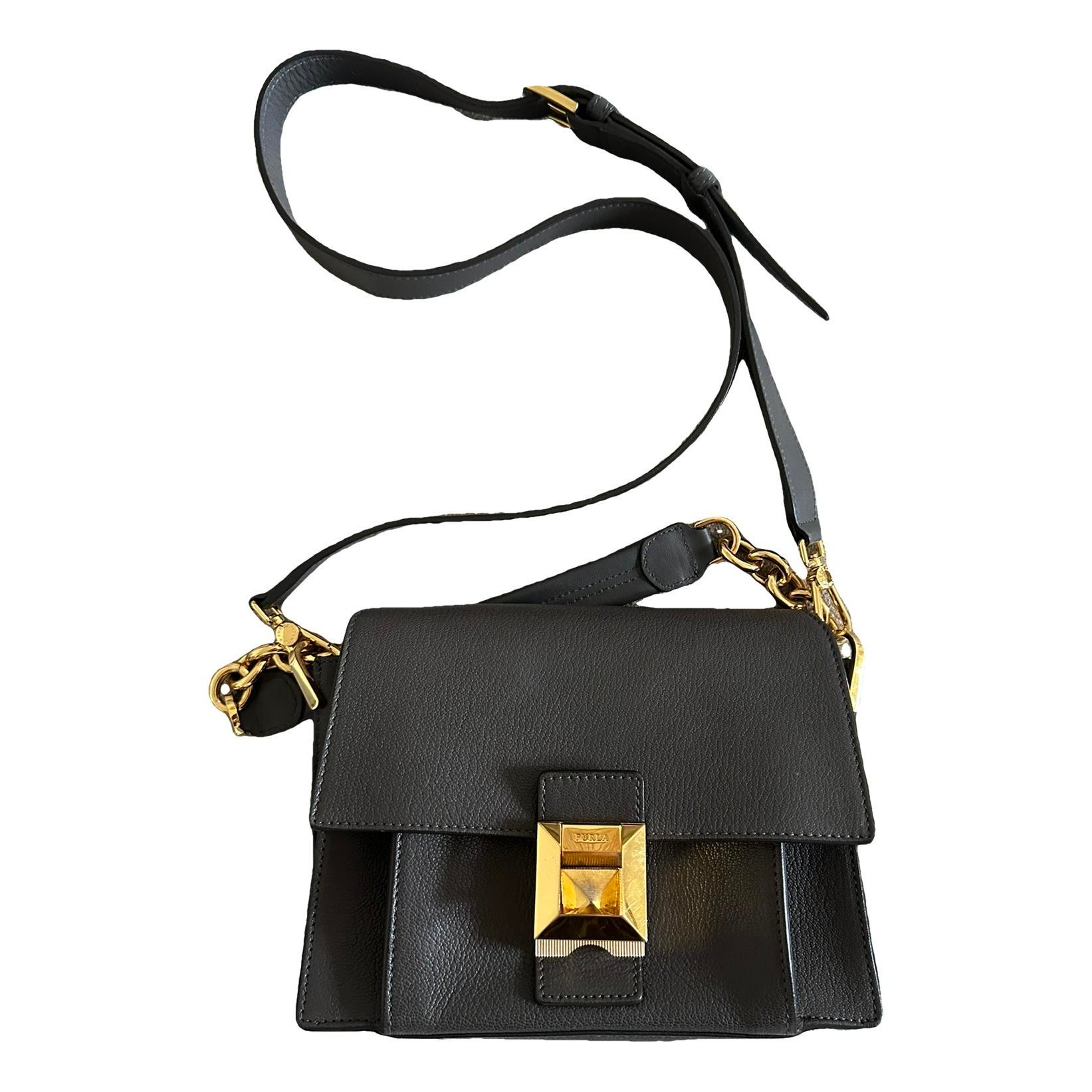 Leather crossbody bag