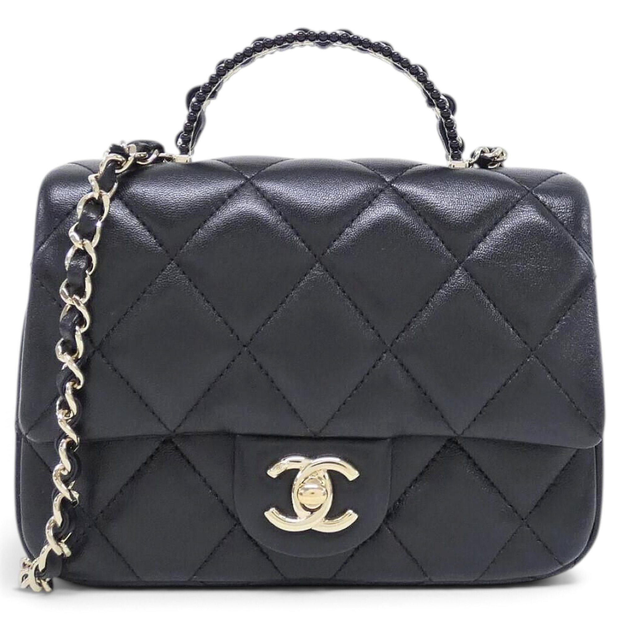 Leather handbag