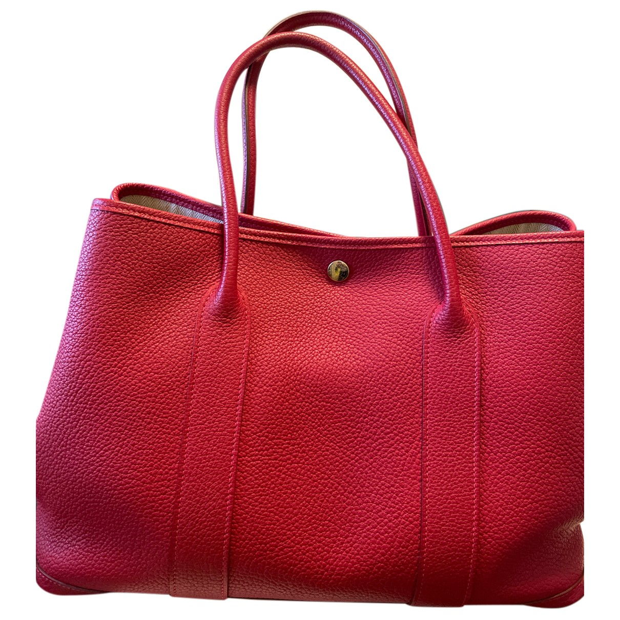 Garden Party leather tote