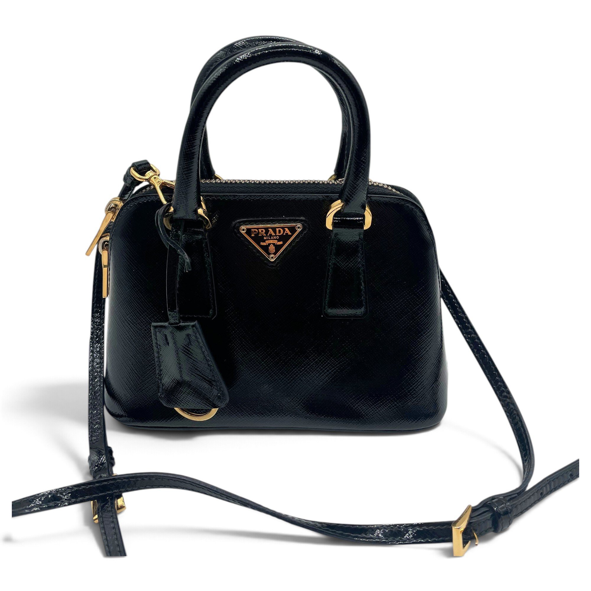 Leather crossbody bag