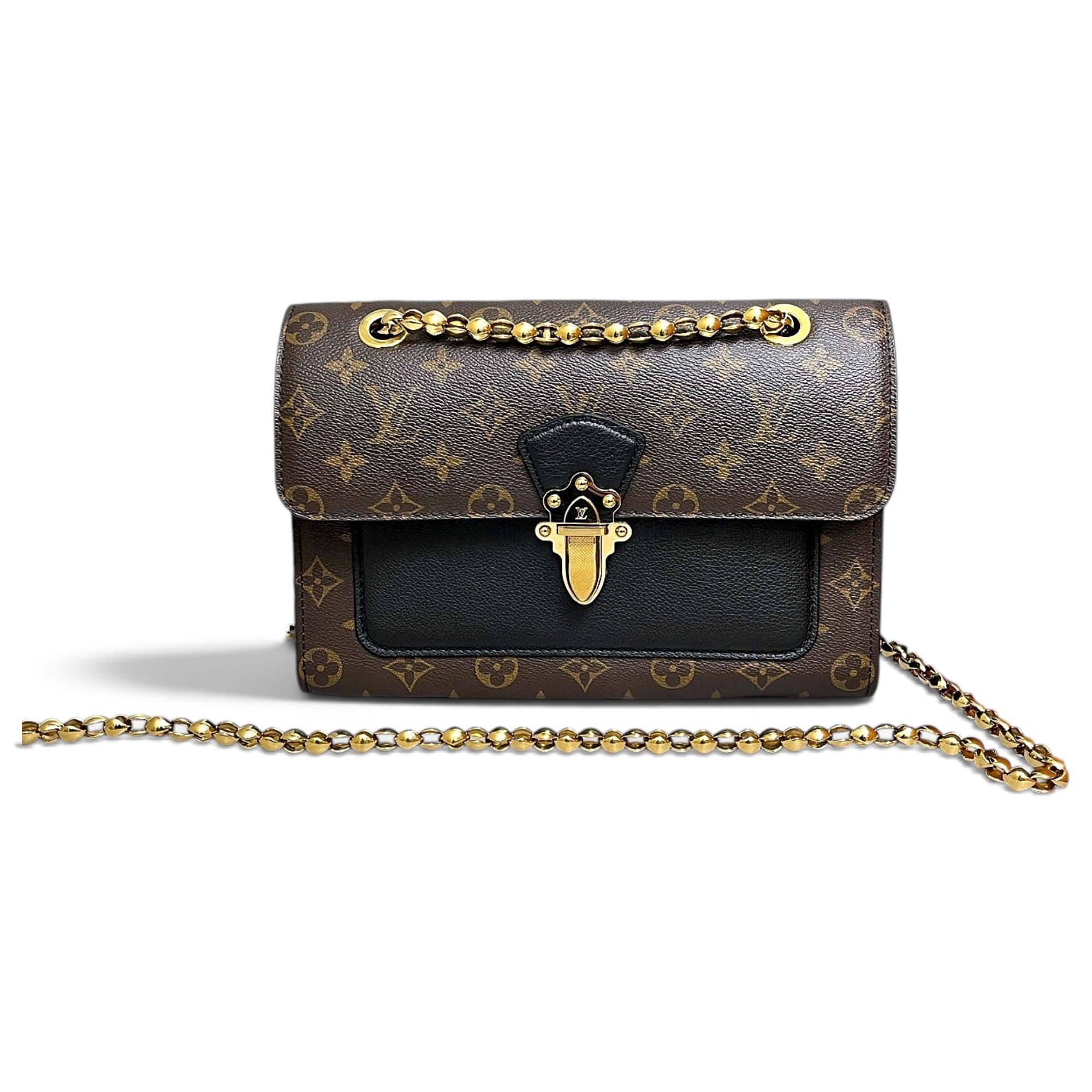 Victoire leather handbag