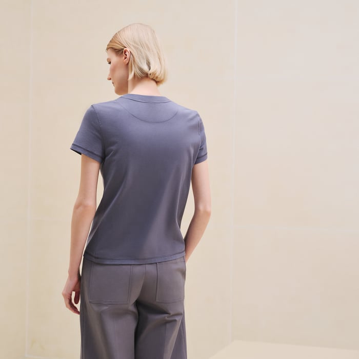 Gris Nuage "Mors" Straight T-shirt