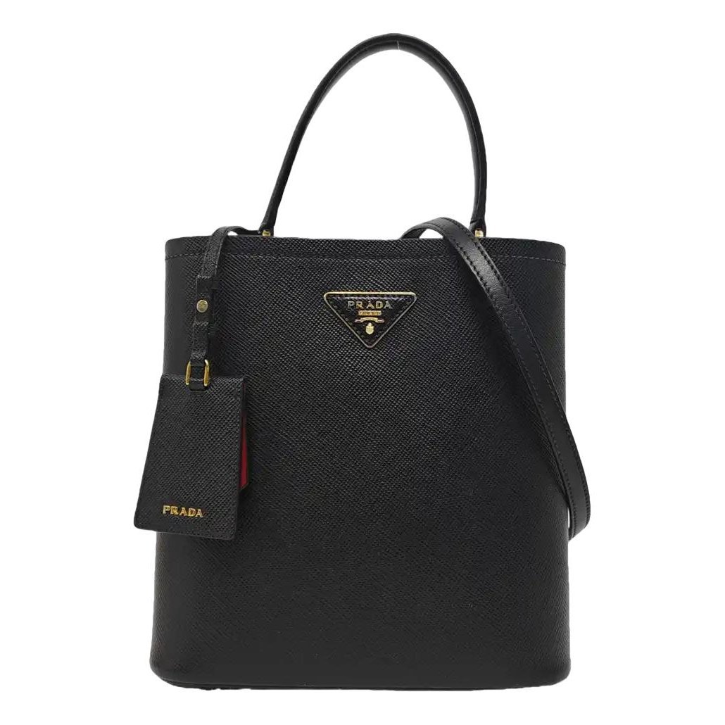 Panier leather handbag