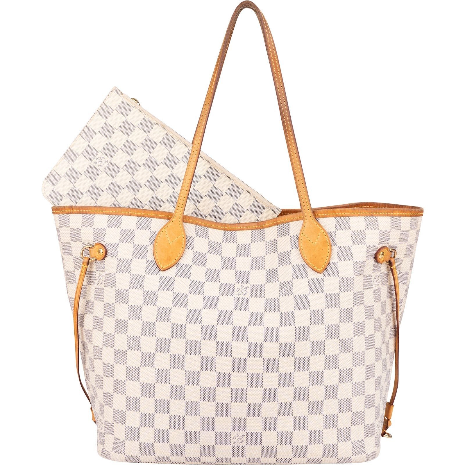Neverfull leather handbag