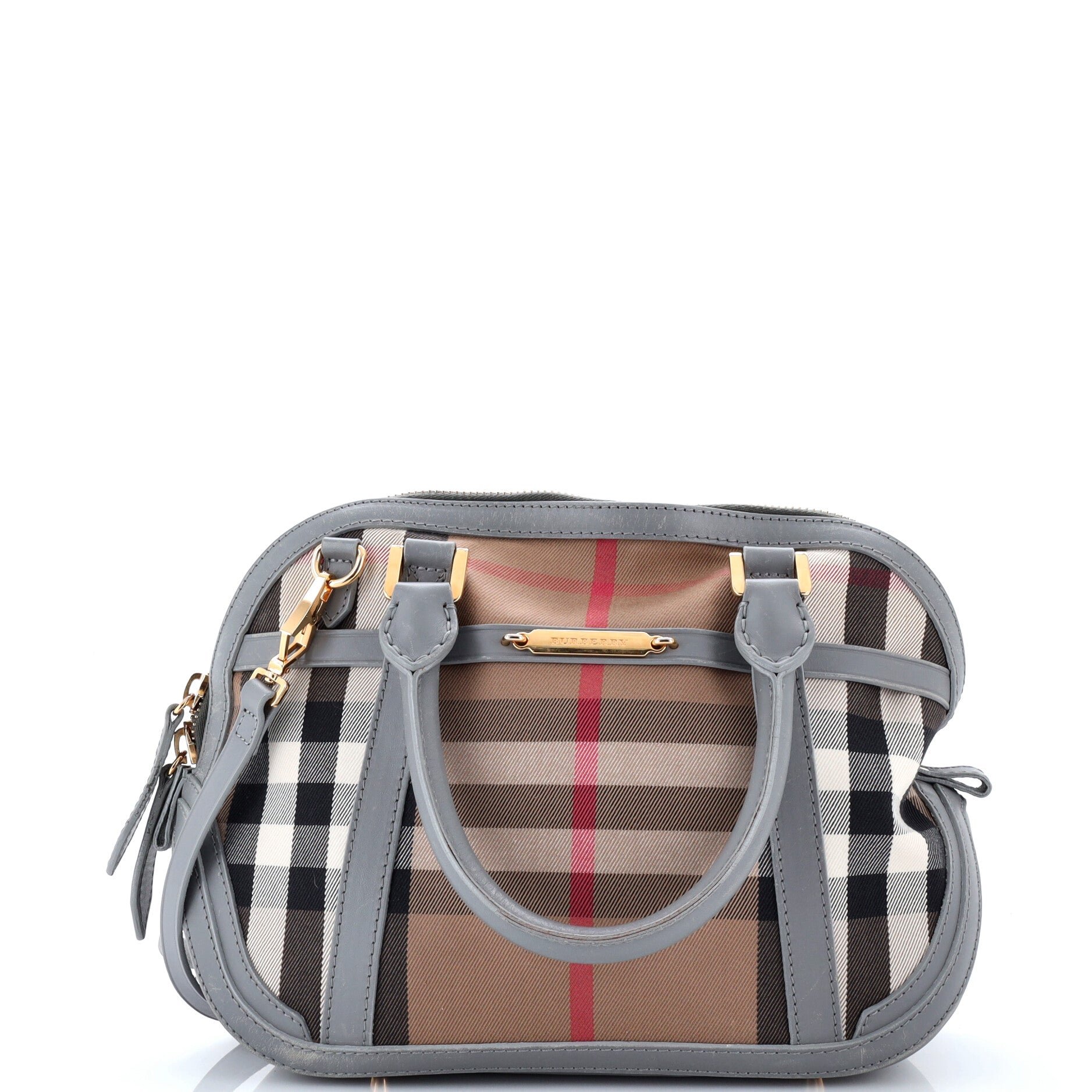 Bridle Orchard Bag House Check Canvas Small