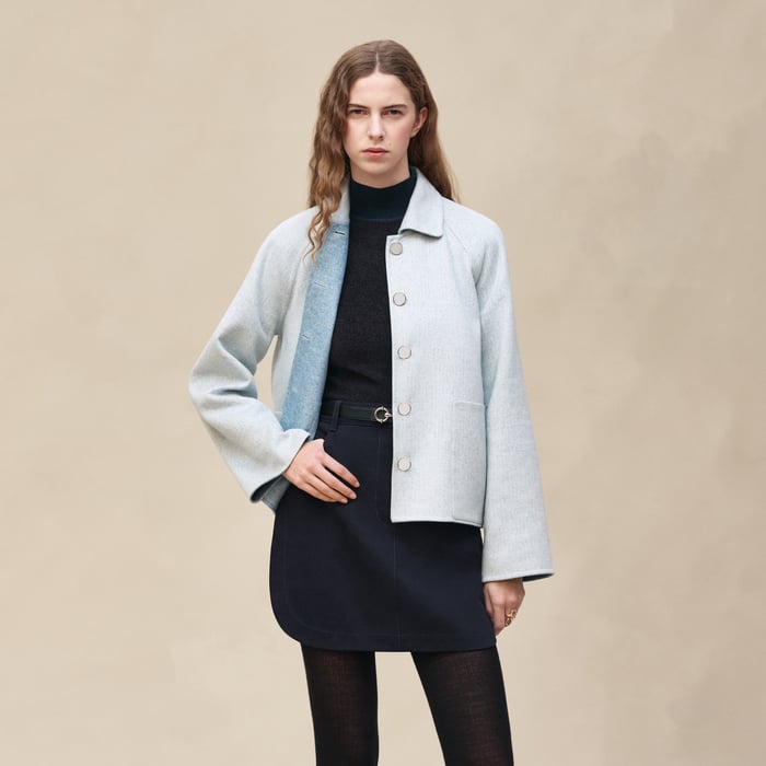 Bleu Cashmere Jacket