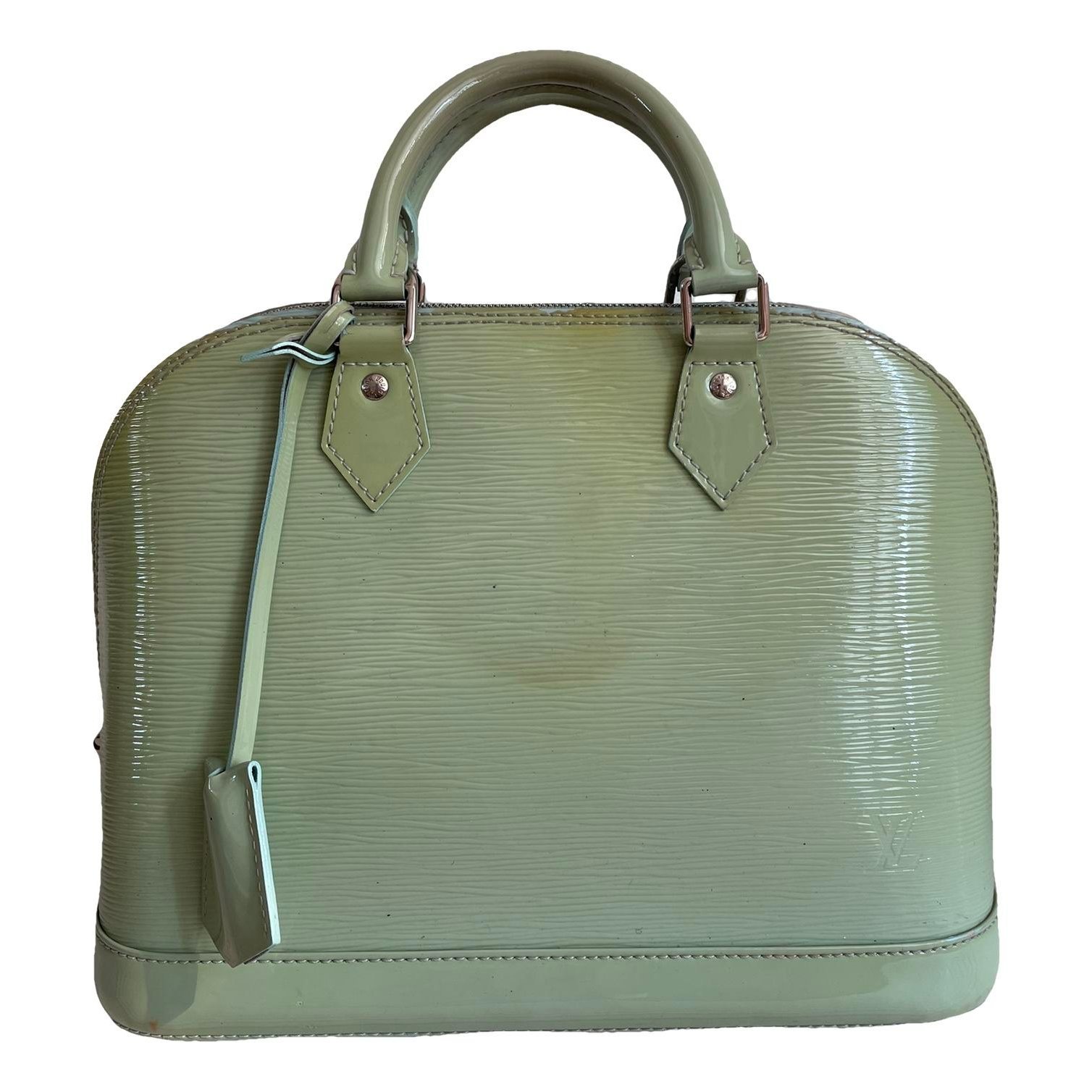 Alma patent leather handbag