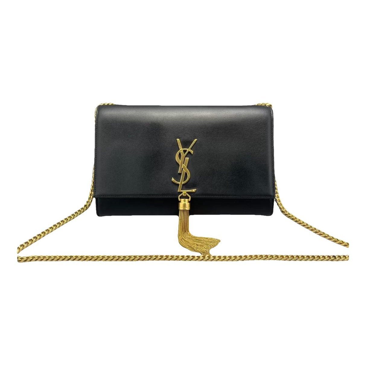 Pompom Kate leather crossbody bag