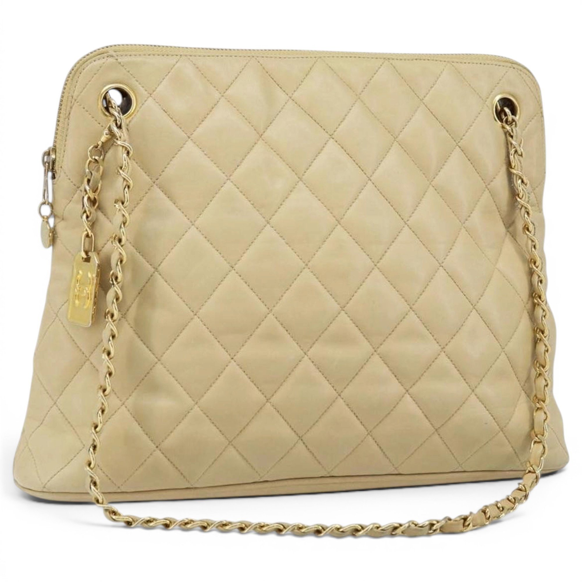 Leather tote