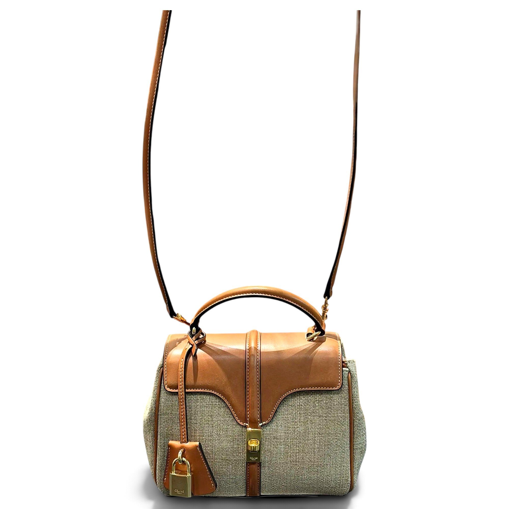 Leather crossbody bag