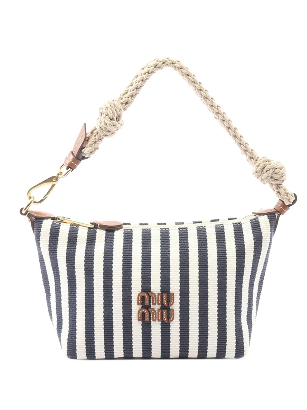 2010-2026 Cannette Righe Stripe Canvas handbag