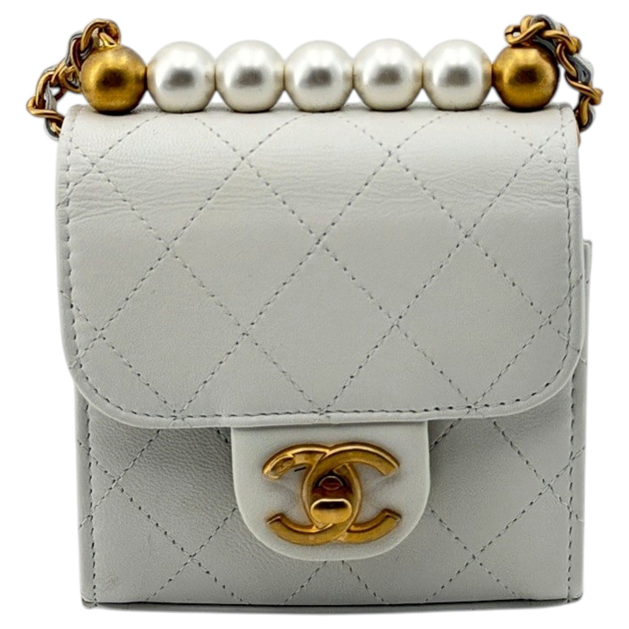 Leather mini bag