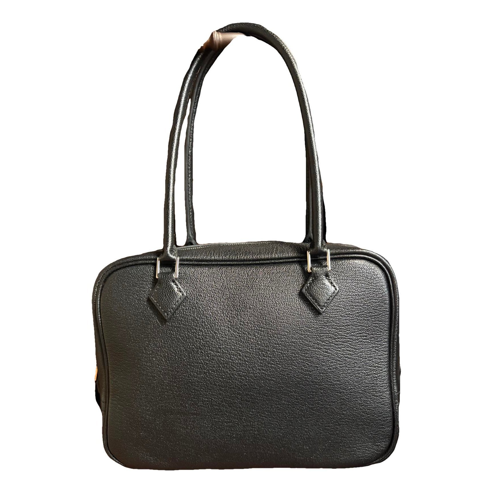 Plume leather handbag