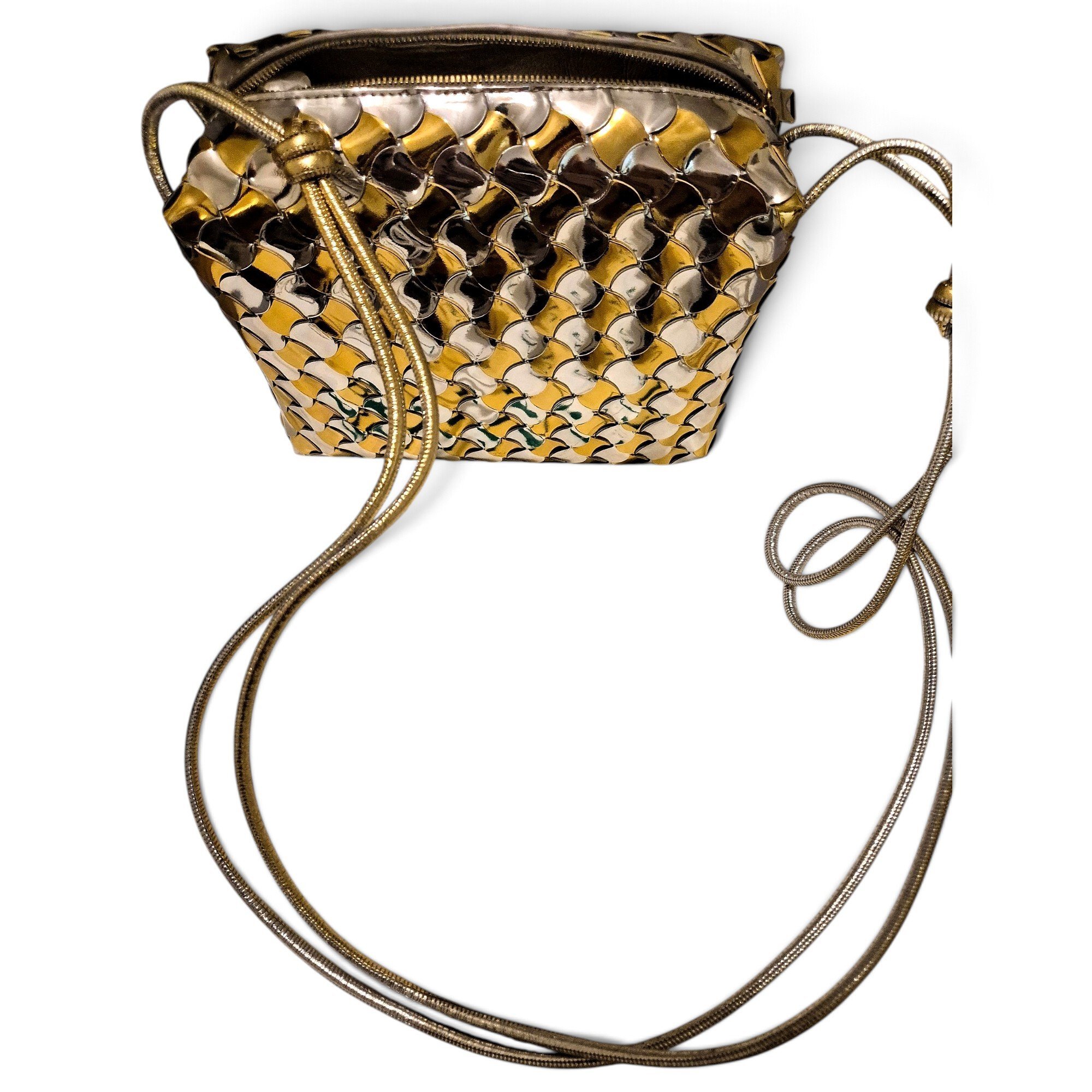 Loop leather crossbody bag