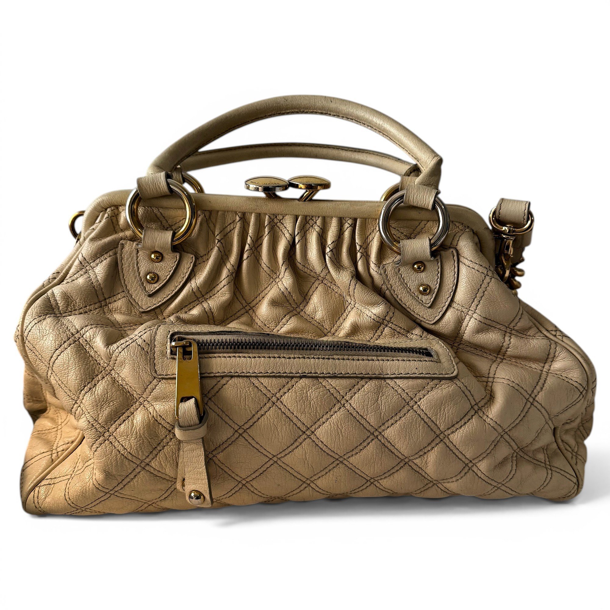Stam leather handbag
