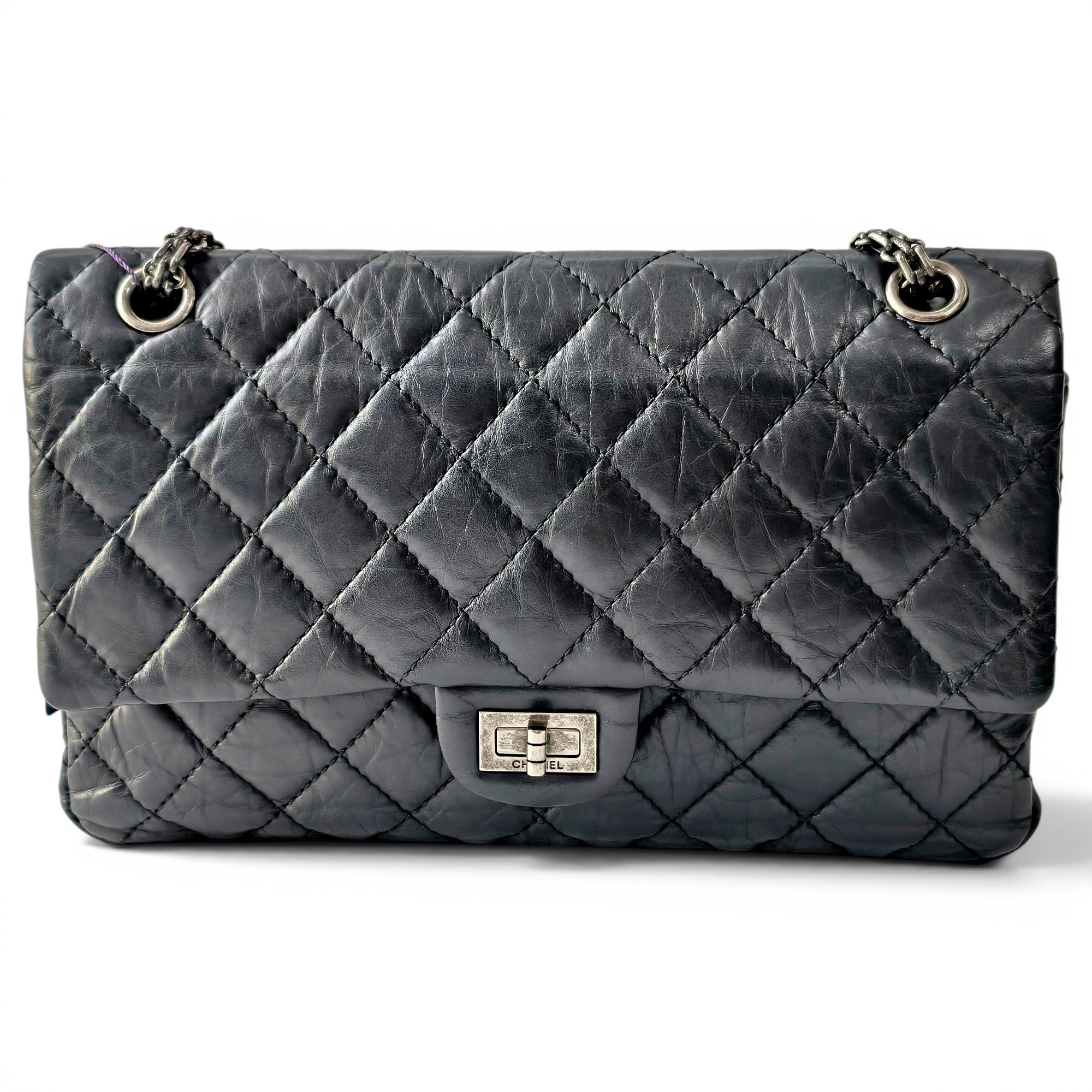 2.55 leather handbag