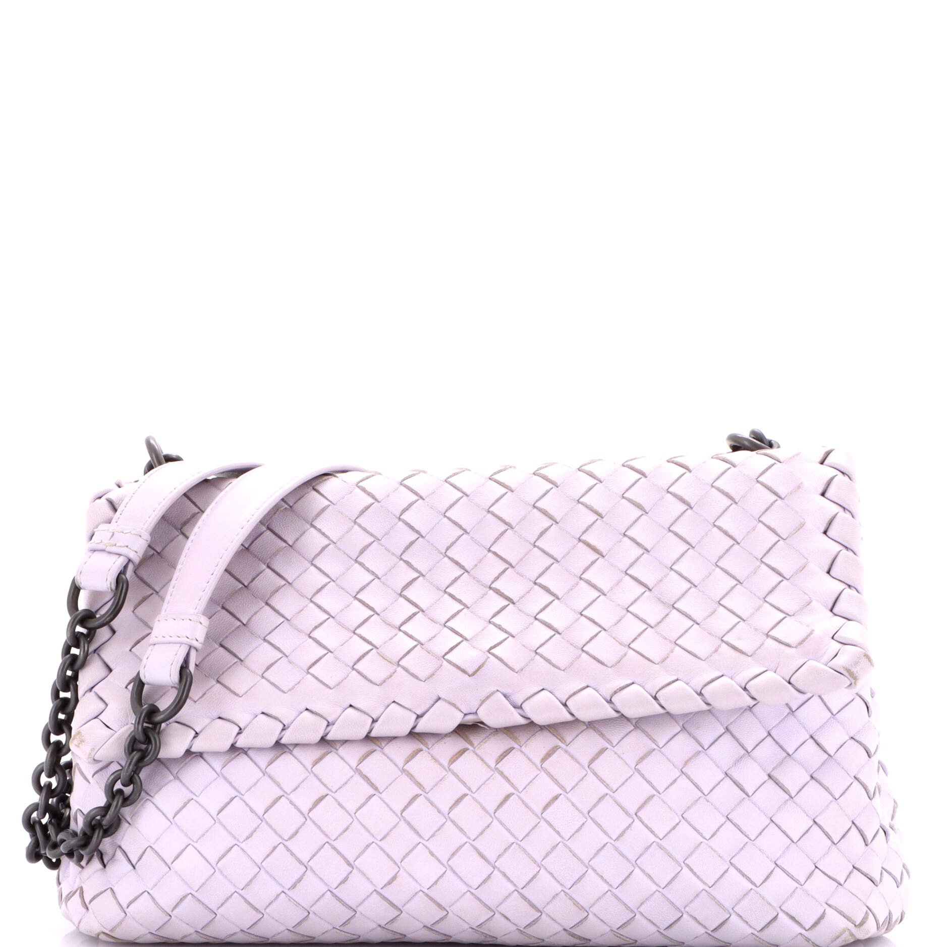 Bottega Veneta Olimpia Crossbody Bag Intrecciato Nappa Small