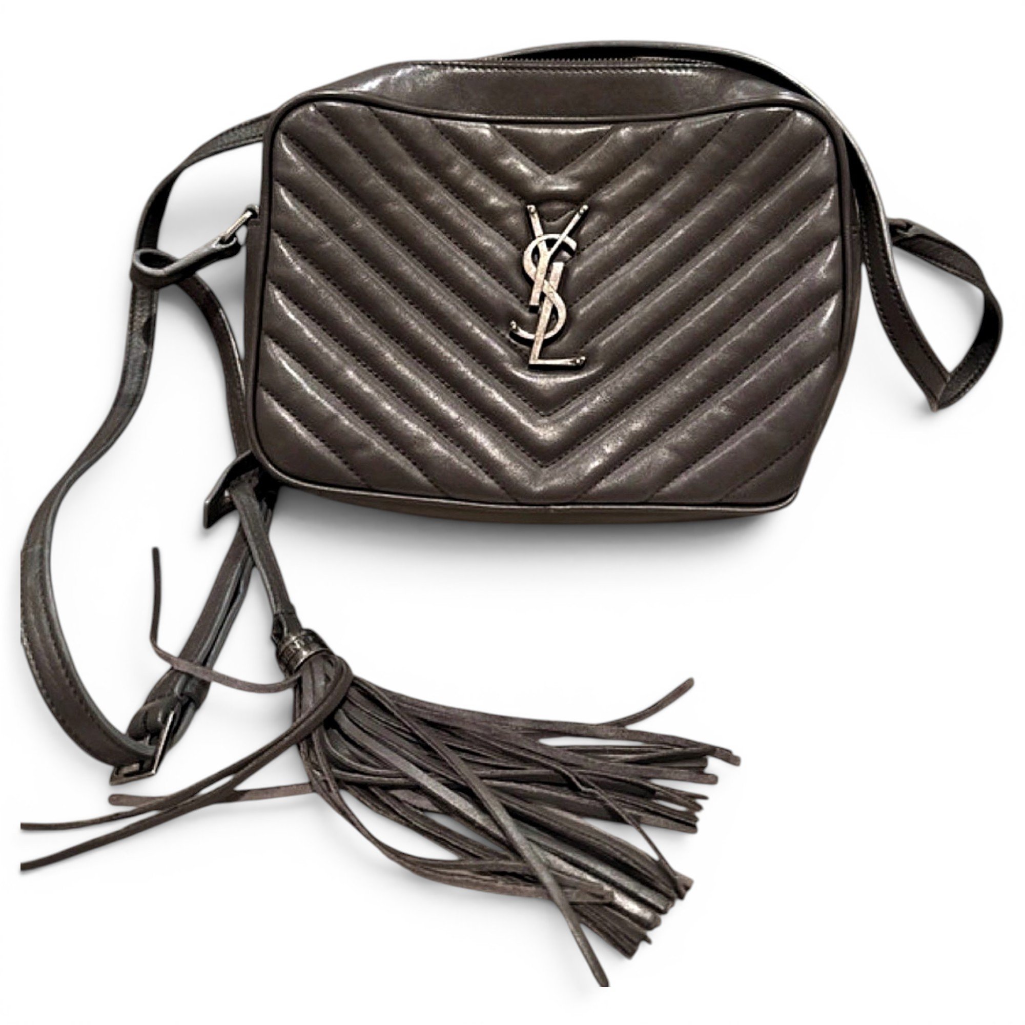 Lou leather crossbody bag