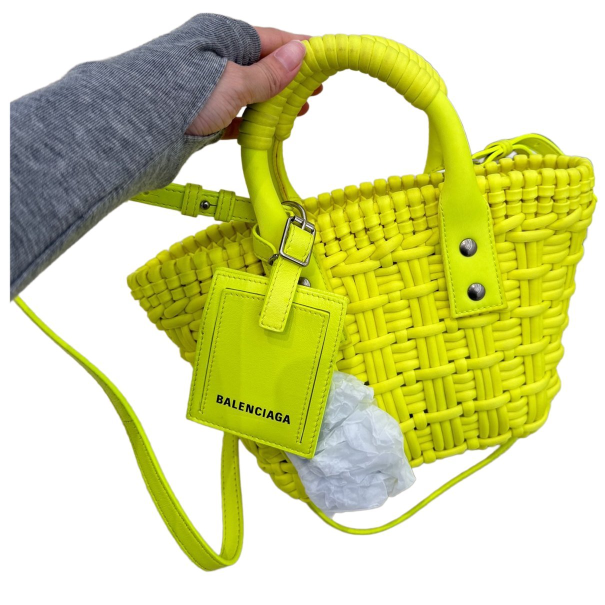 Bistro Panier leather handbag
