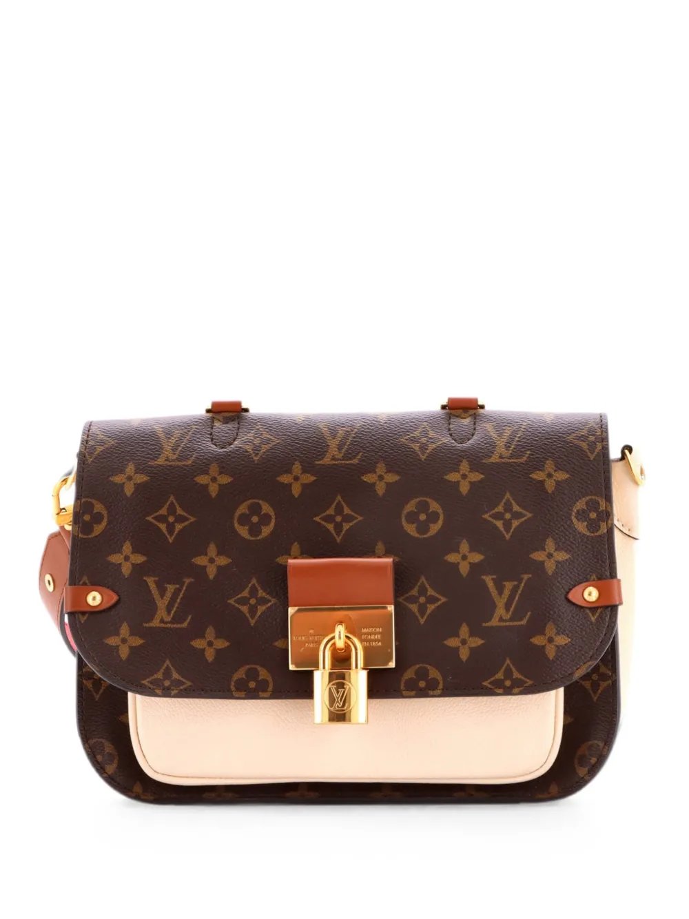 Vaugirard Handbag Monogram Canvas with Leather satchel