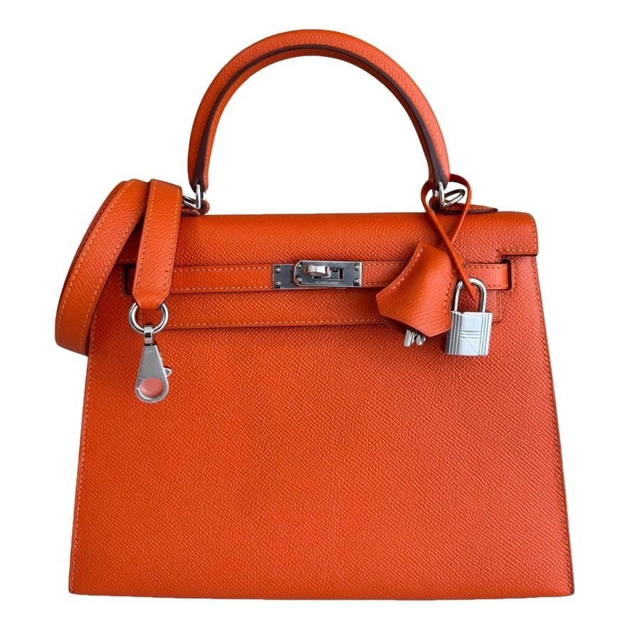 Kelly 25 leather crossbody bag