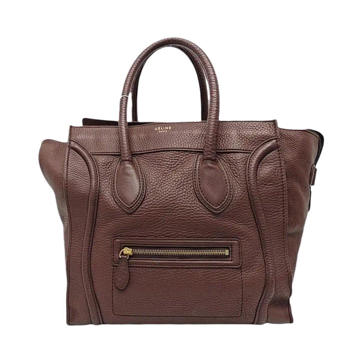 Luggage leather handbag