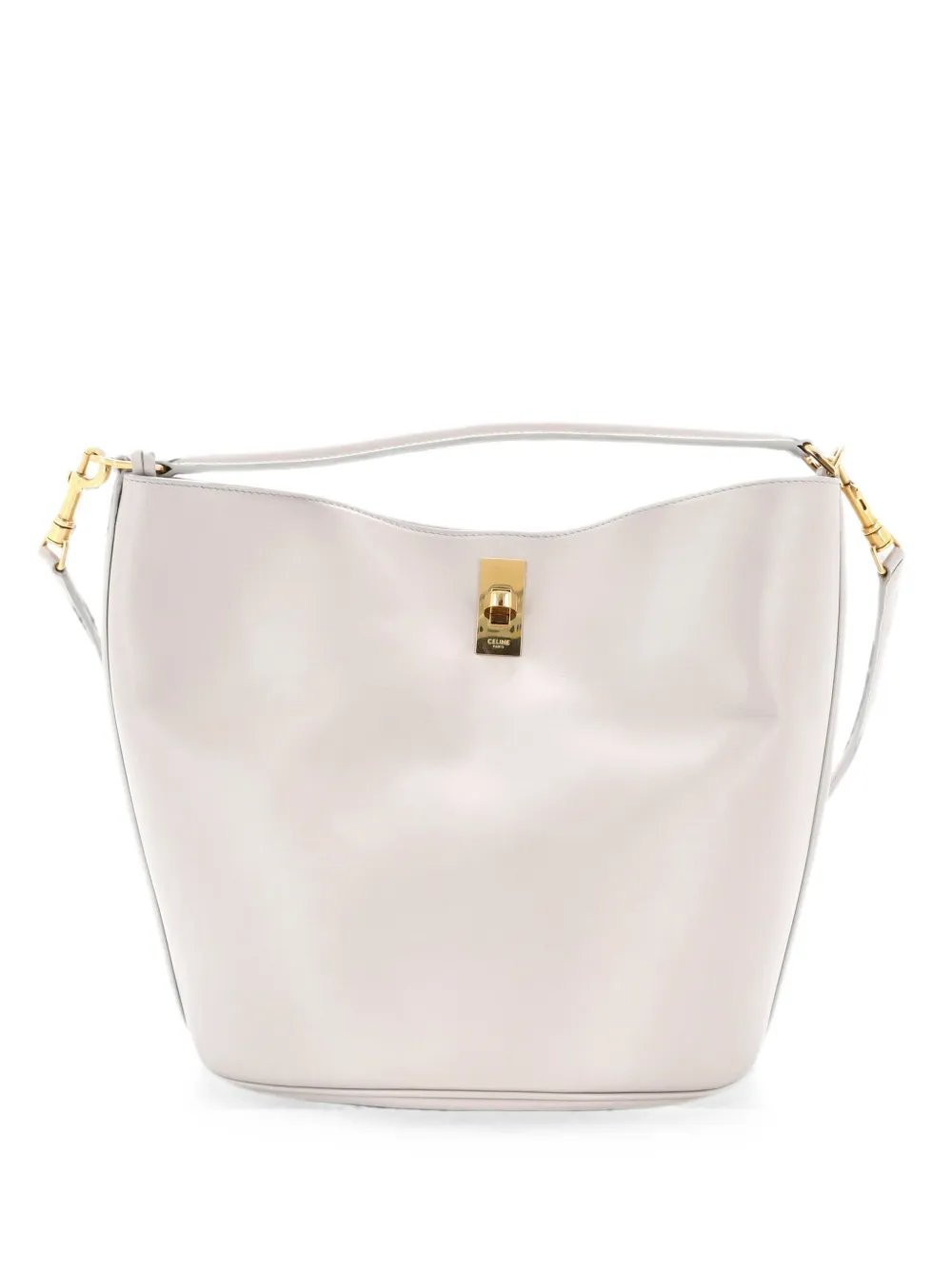 16 Bag Leather bucket bag