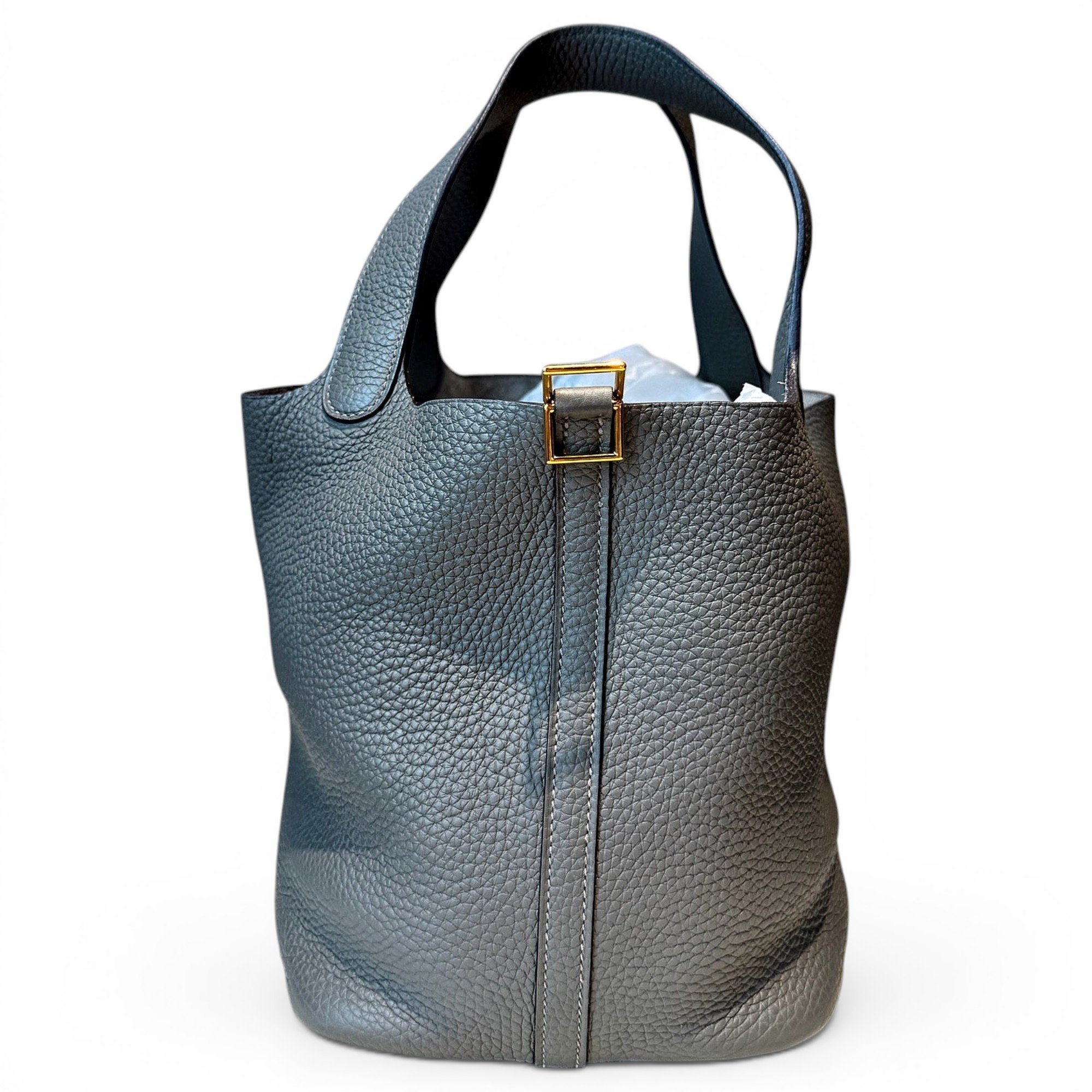 Picotin leather handbag