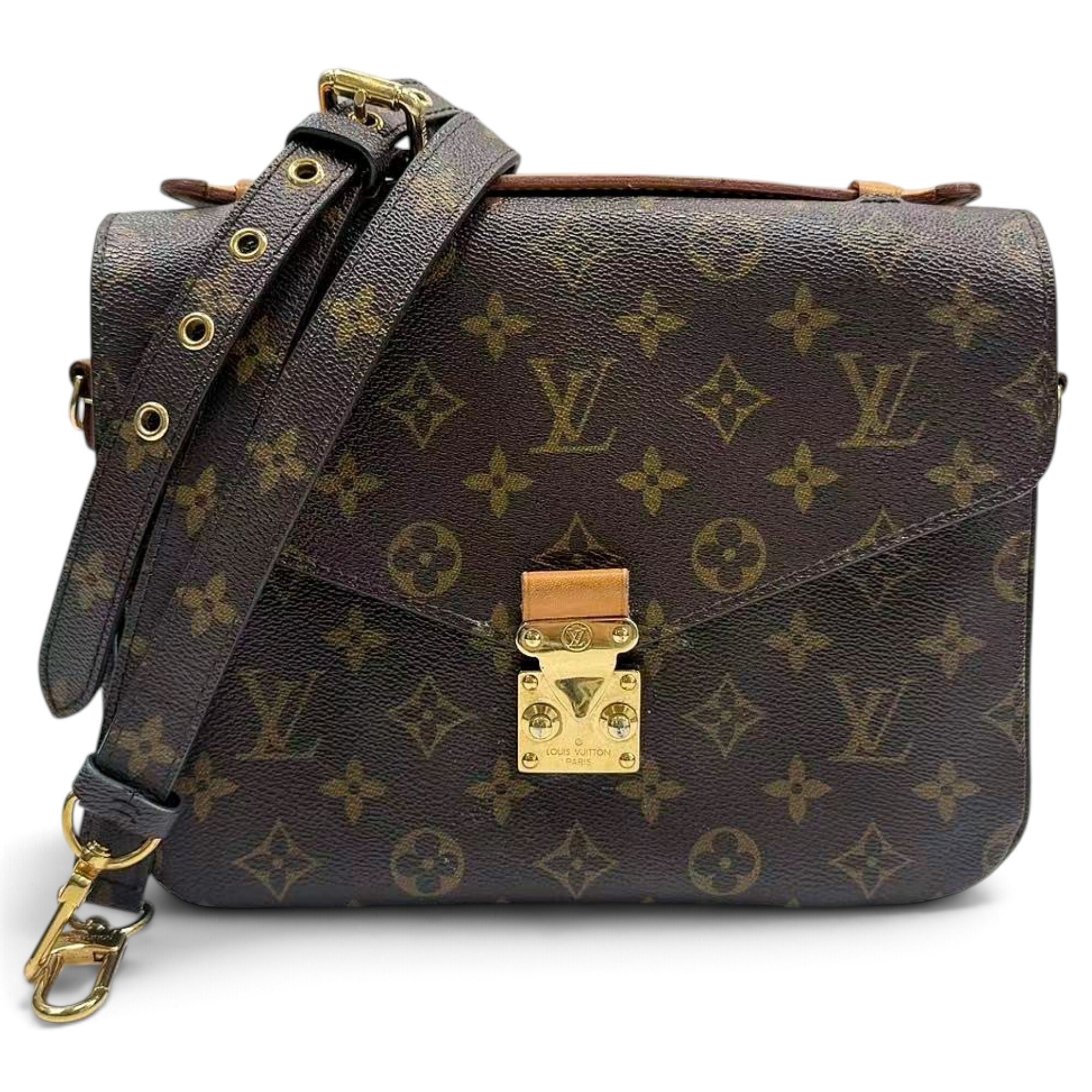 Metis leather crossbody bag