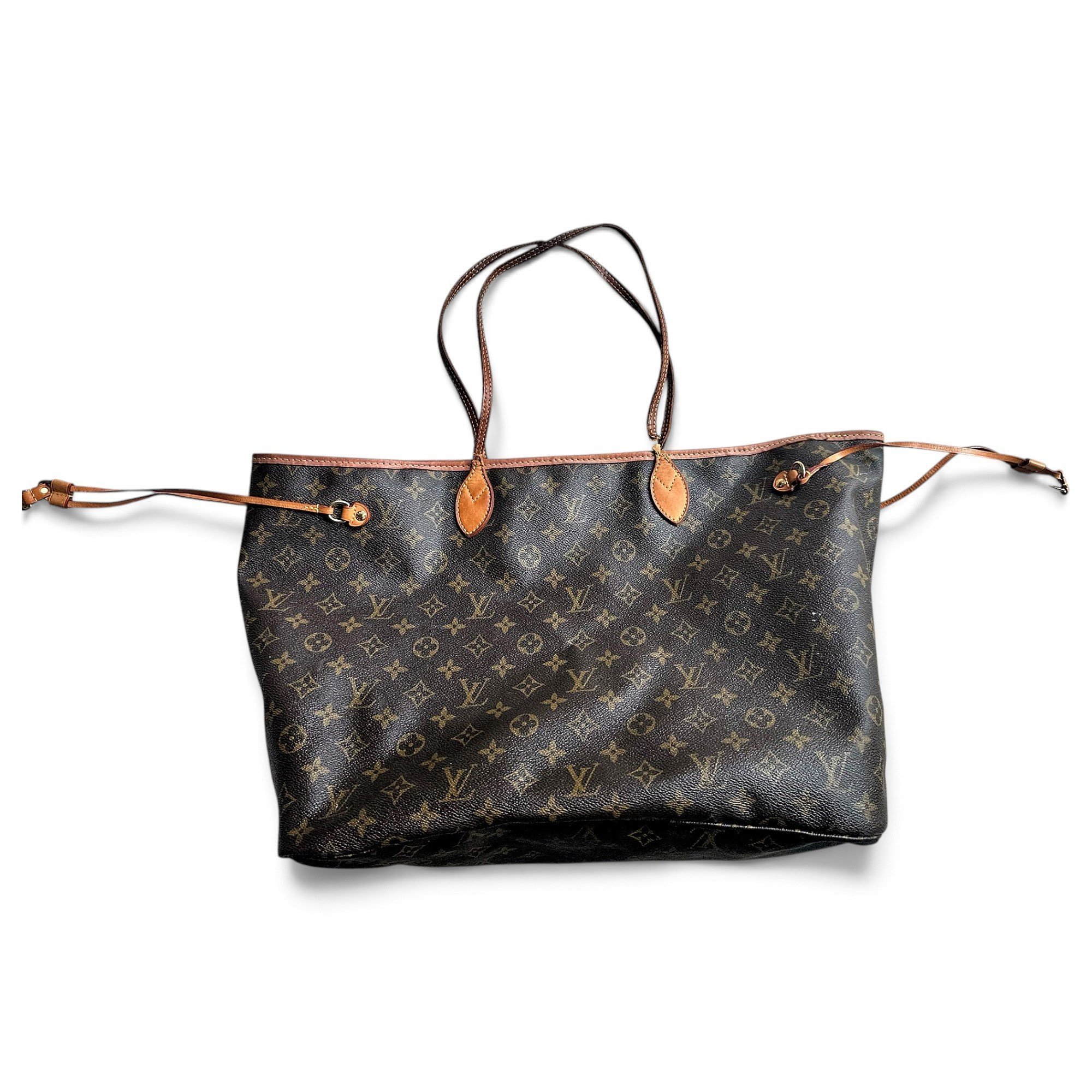 Neverfull leather tote