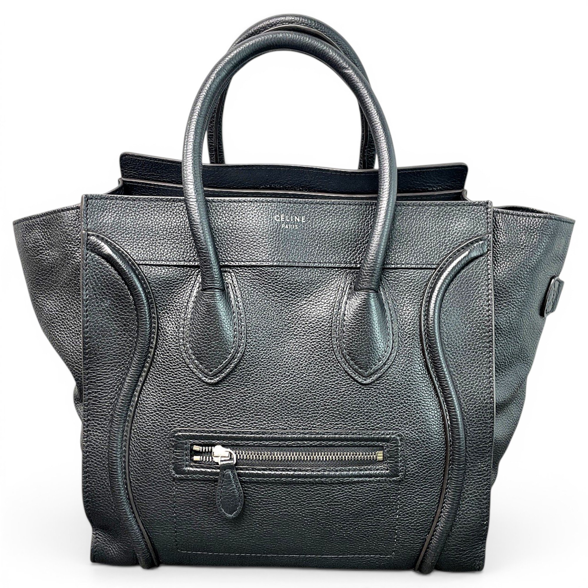 Luggage leather handbag