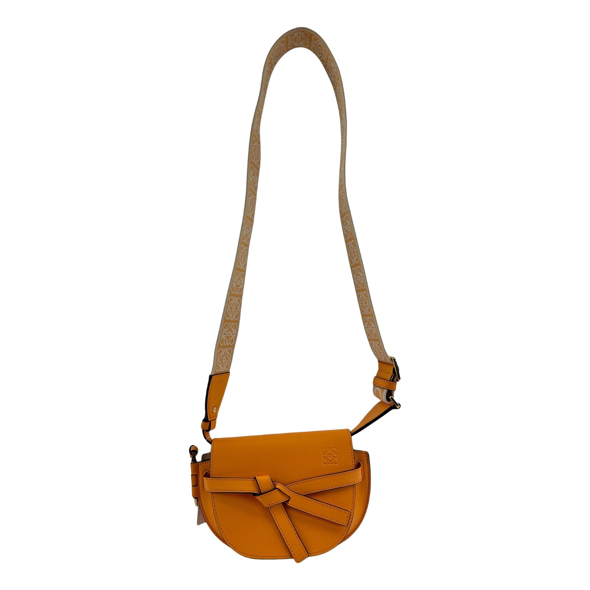Gate leather handbag