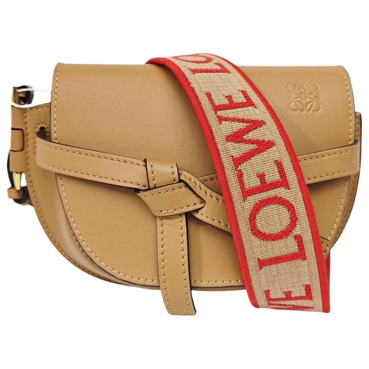 Gate leather handbag