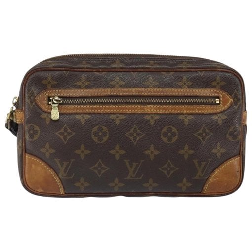 Marly Dragonne leather clutch bag