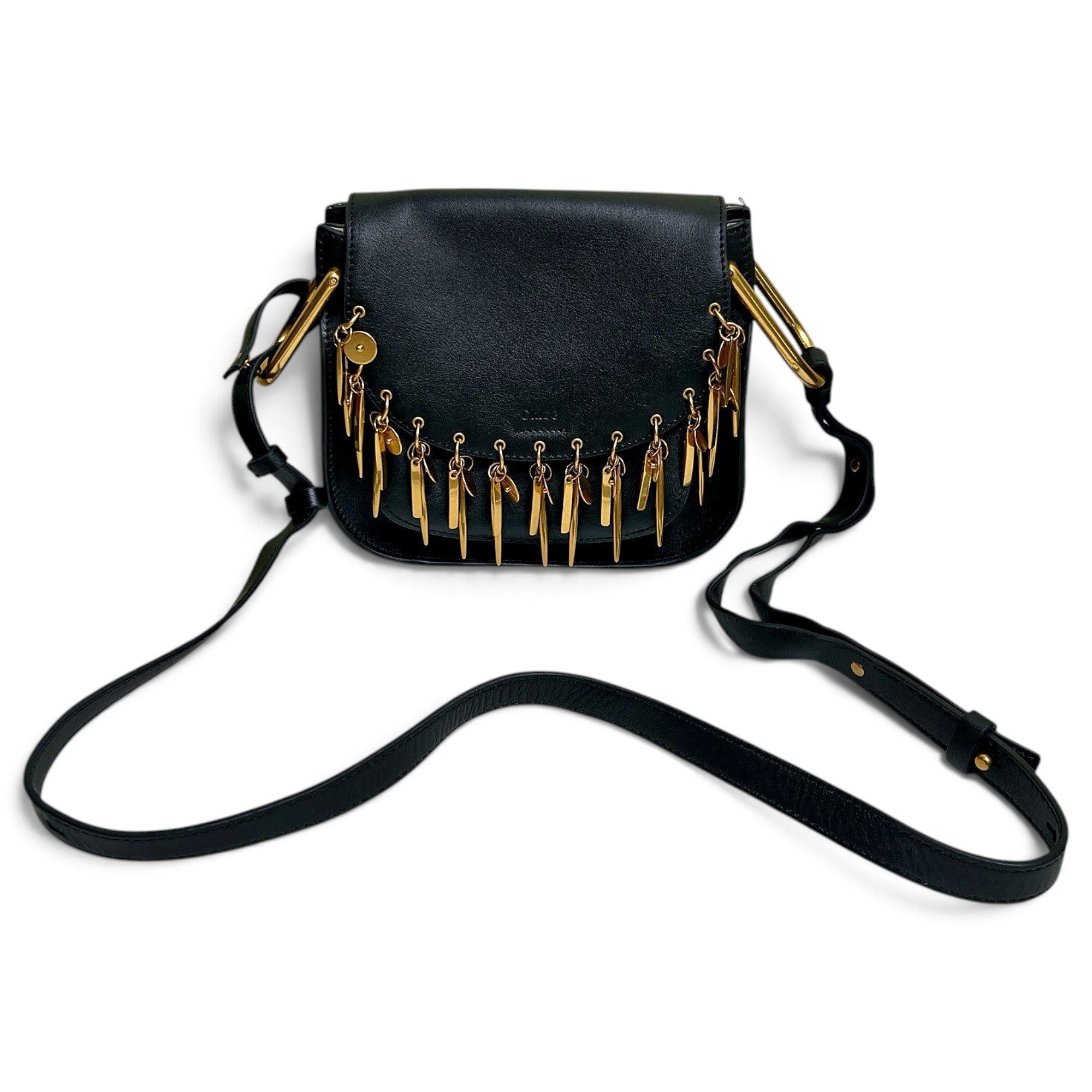 Leather crossbody bag