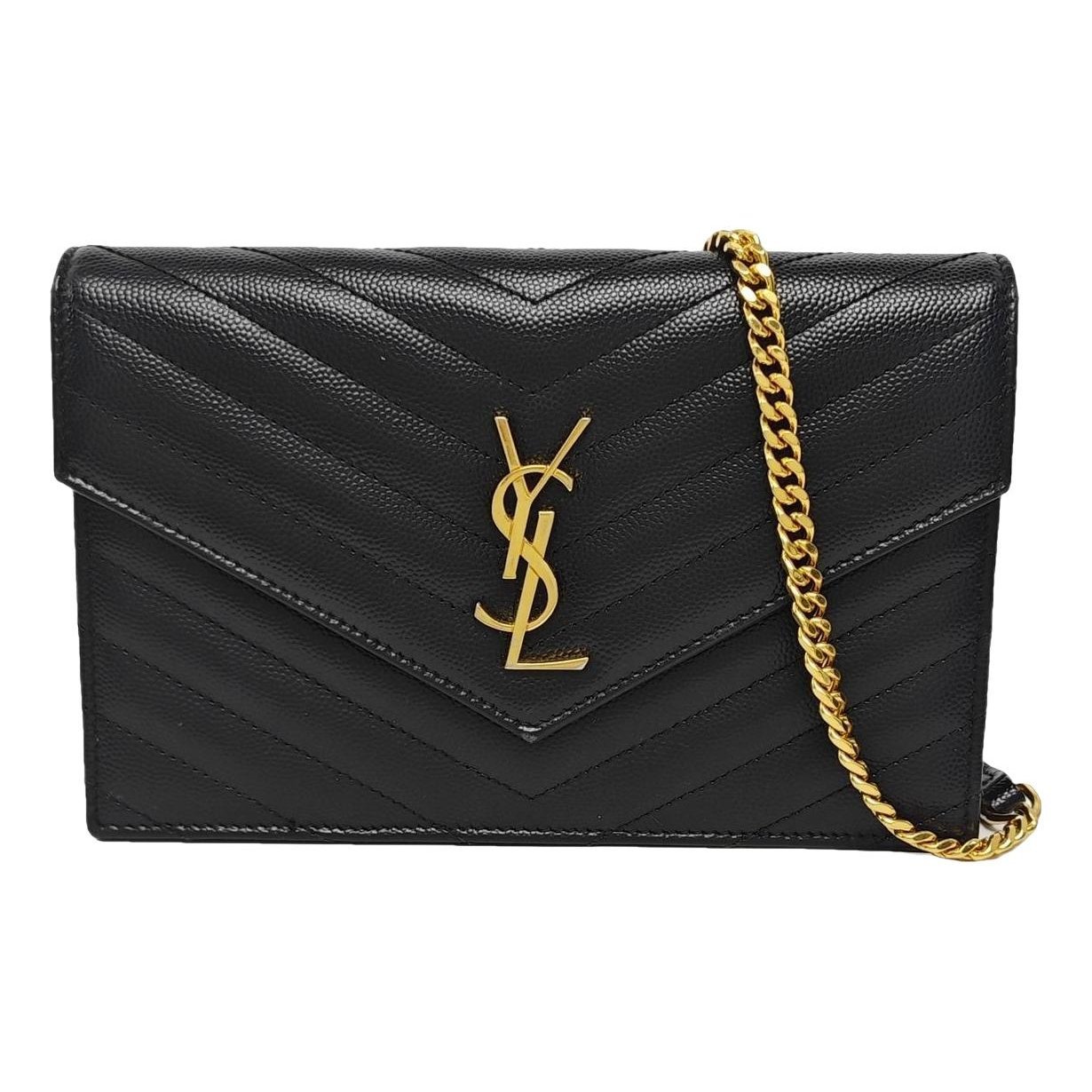 Baby monogramme leather handbag
