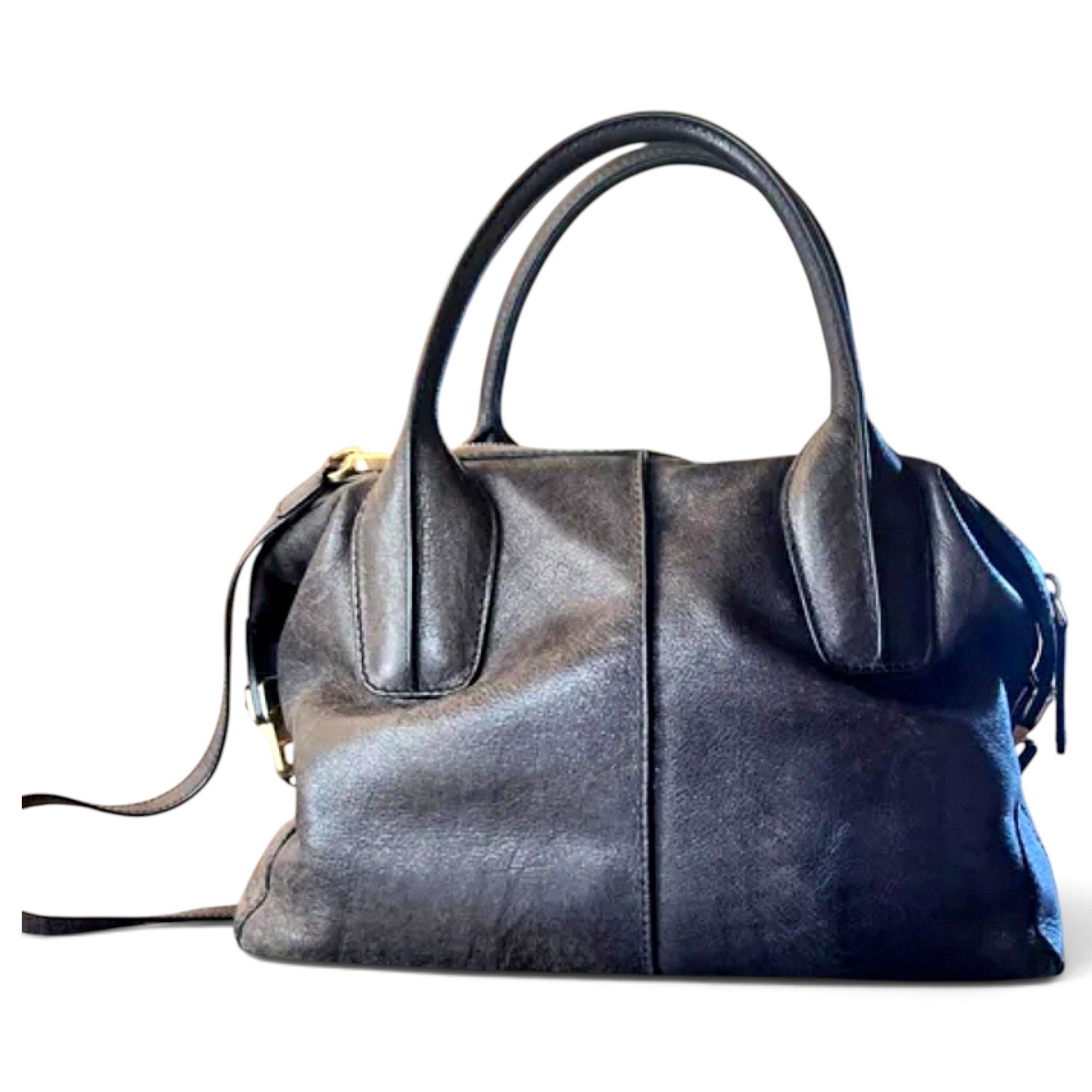 D Bag leather handbag