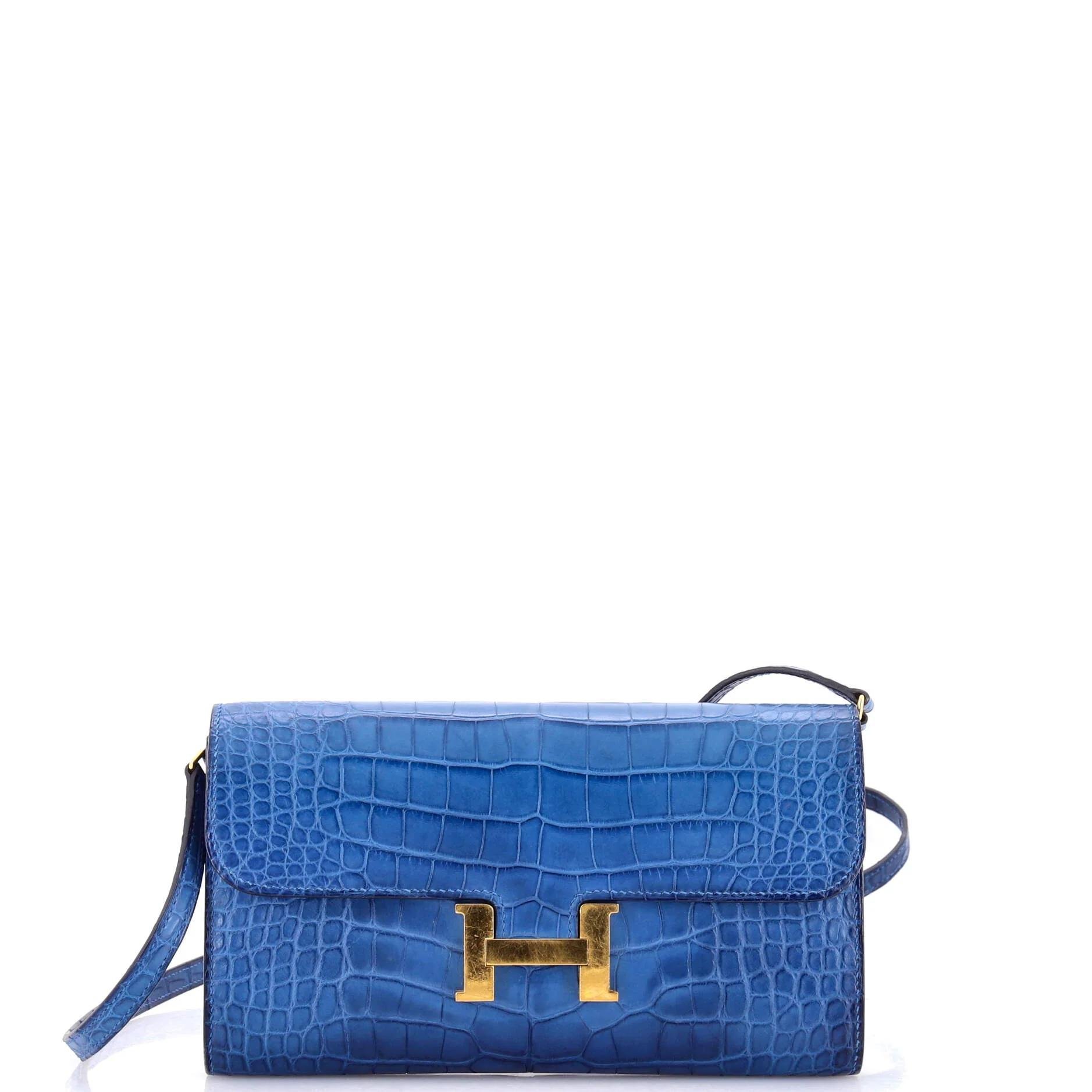 Exotic leathers clutch bag