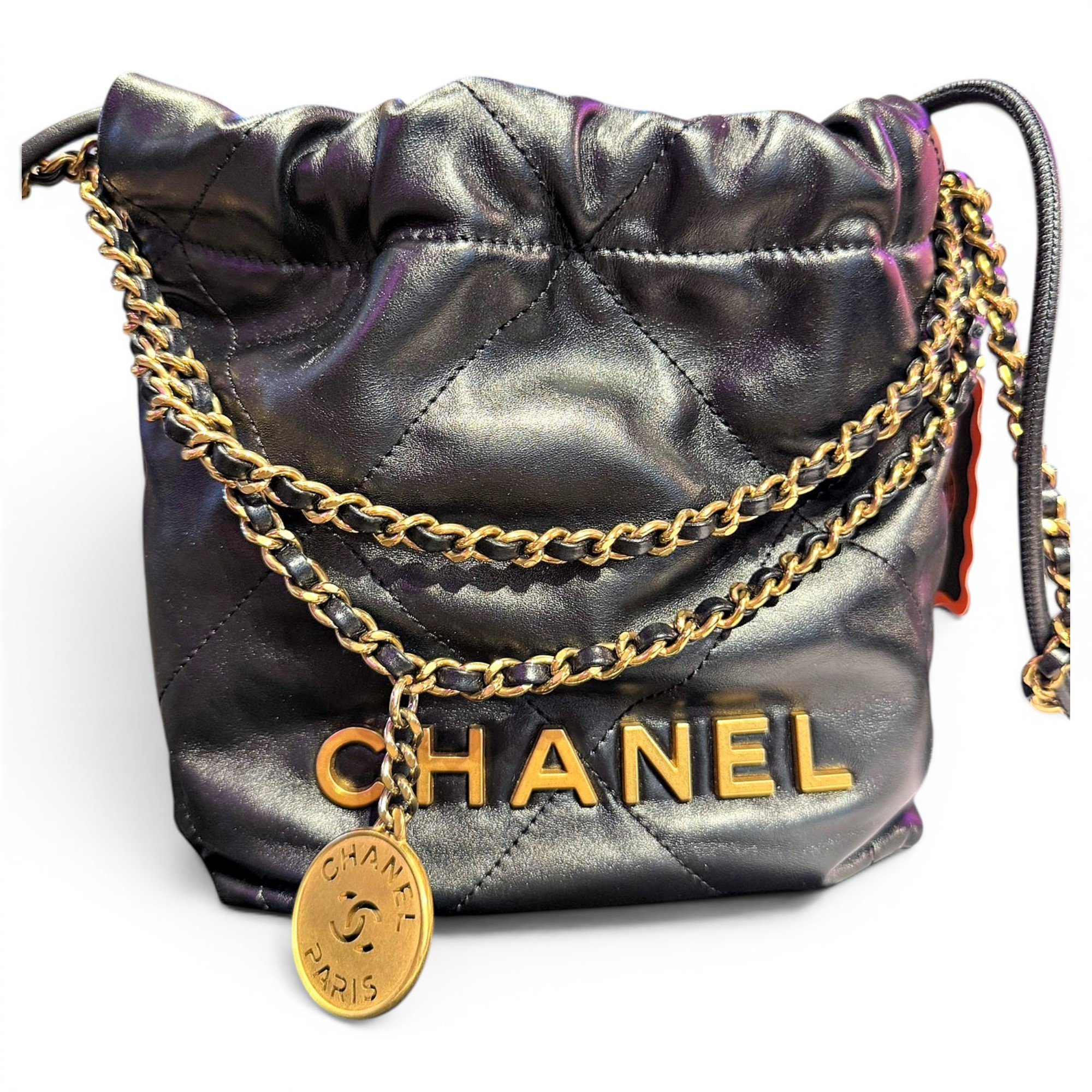 Chanel 22 leather handbag
