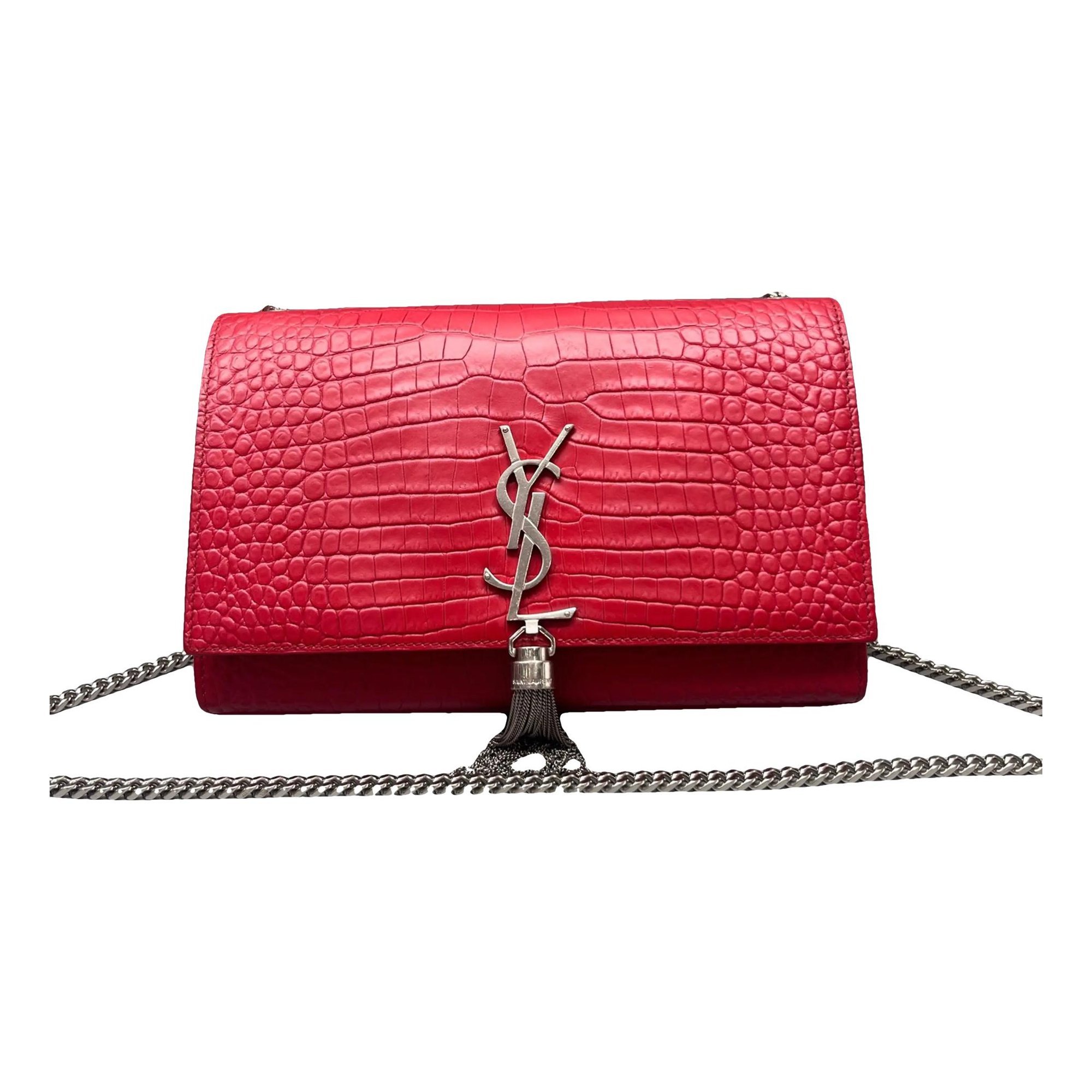 Pompom Kate leather crossbody bag