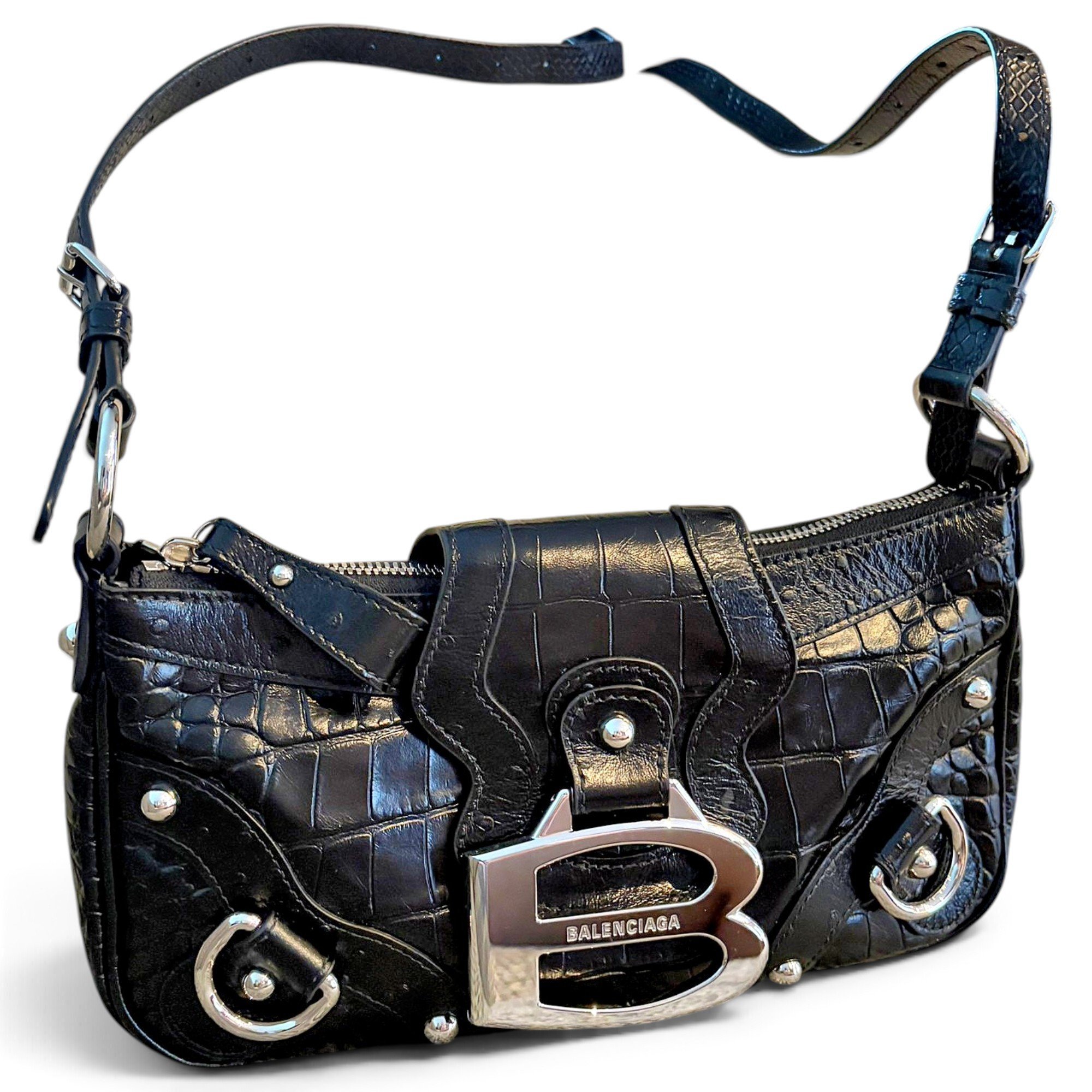 Leather crossbody bag